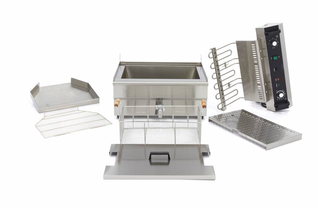 Friteuse Électrique Professionnelle 30L – 400V Triphasé – Capacité XL avec Vidange – Image 8