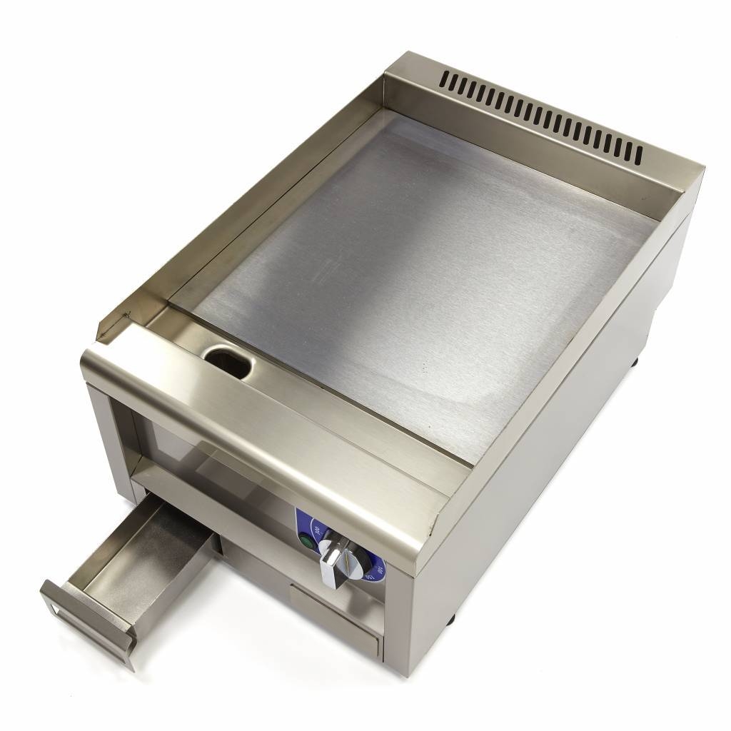 Grill Lisse Électrique Professionnel – 3000W – Surface 40 x 60 cm – Châssis Inox – Image 4