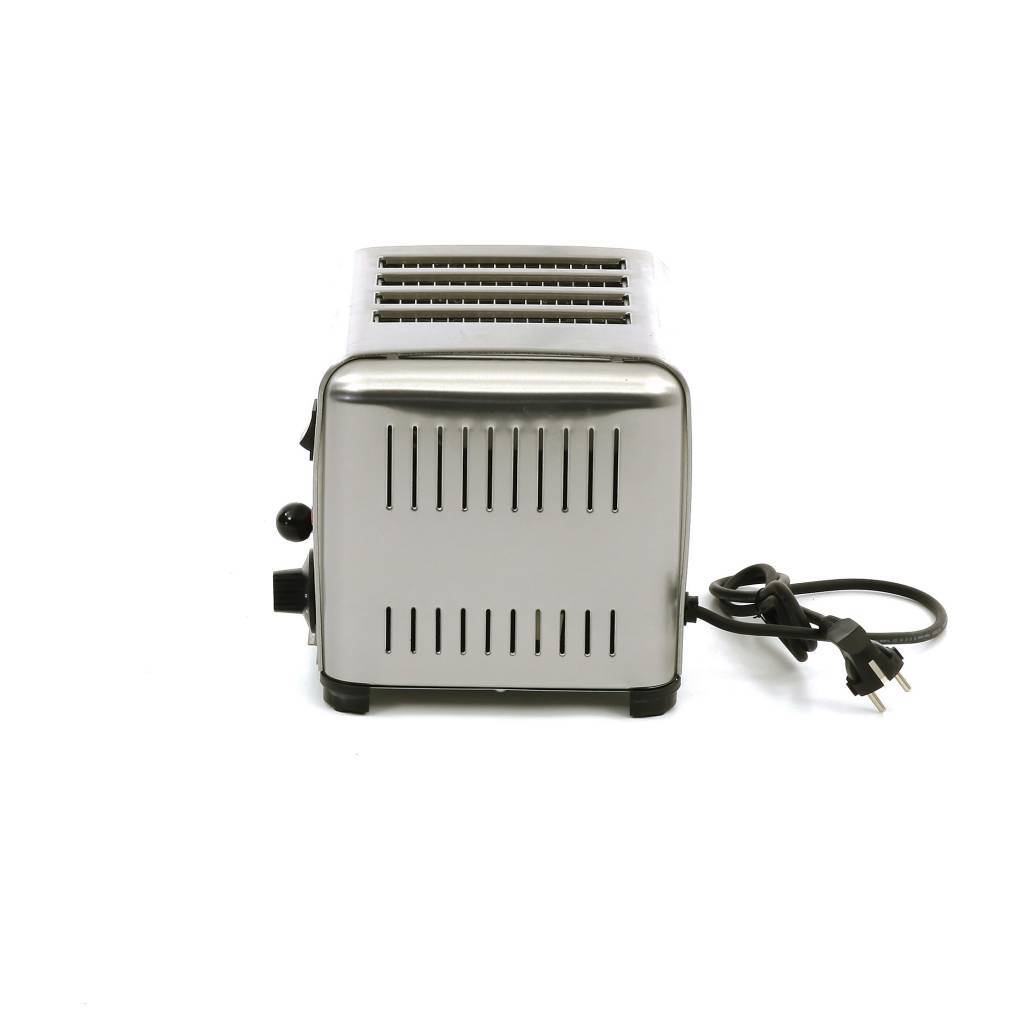 Grille-Pain Professionnel 4 Tranches - Inox - 1800W – Image 4