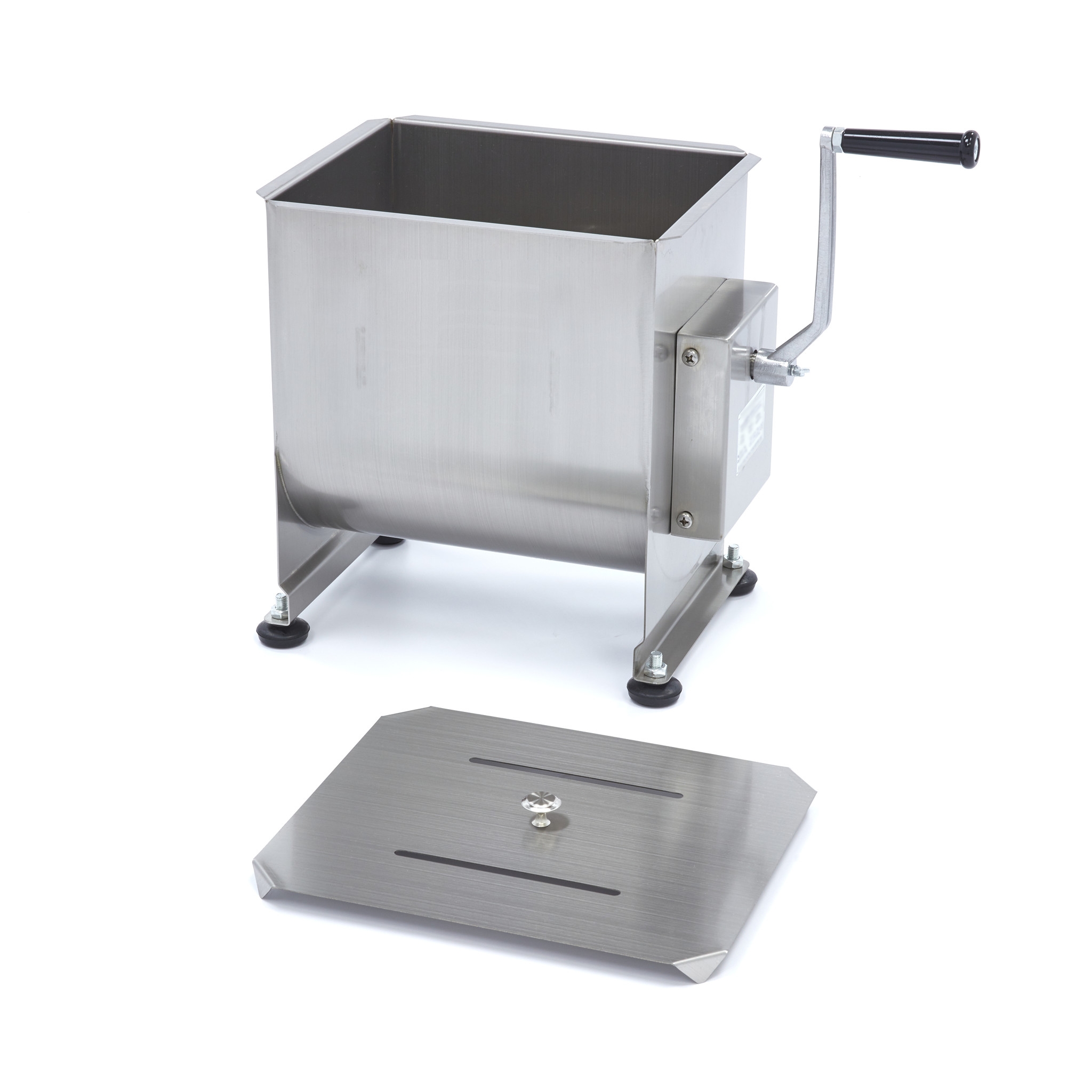 Mélangeur à Viande Manuel 20L – Mixeur Inox Compact – Capacité 16 kg – Image 5