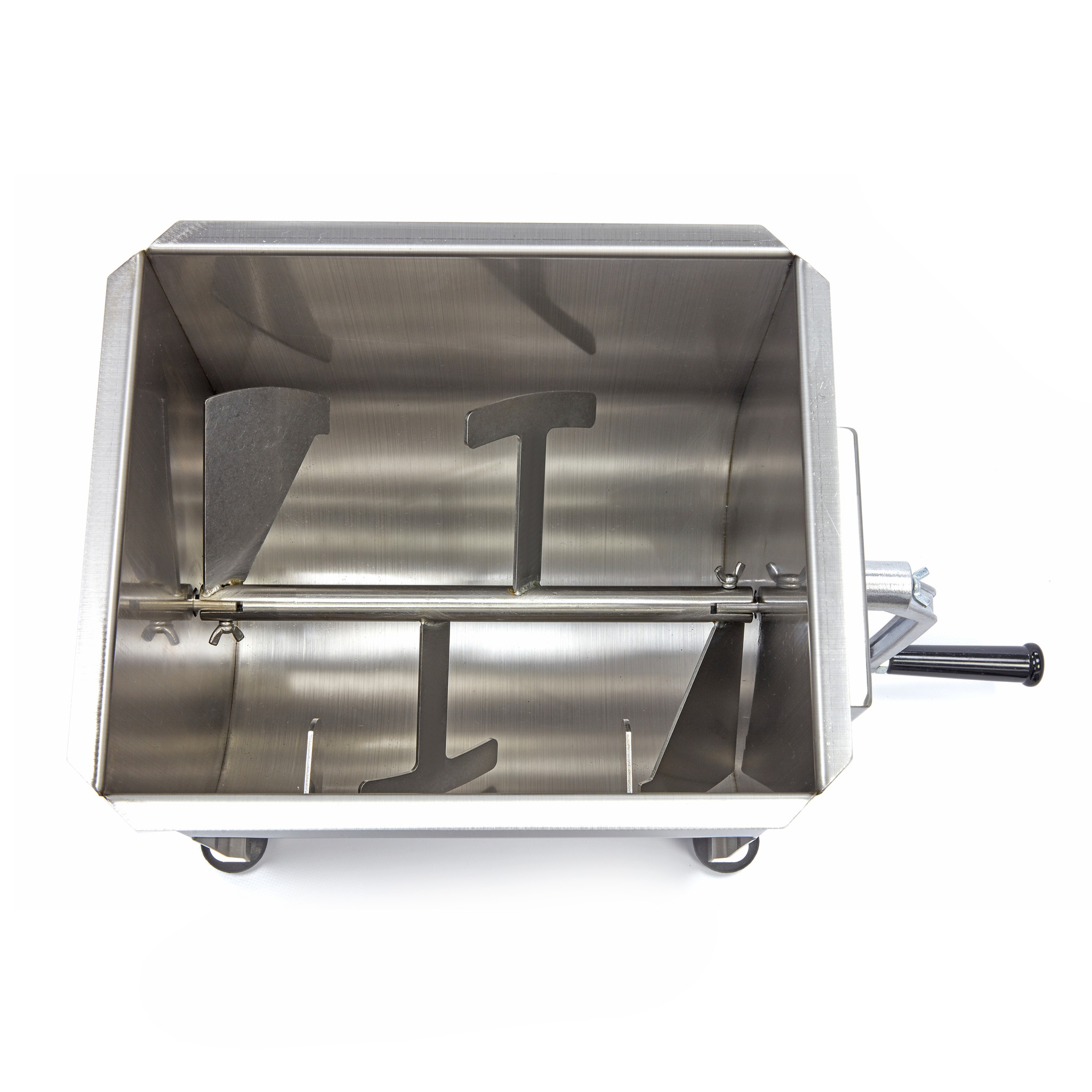 Mélangeur à Viande Manuel 20L – Mixeur Inox Compact – Capacité 16 kg – Image 2