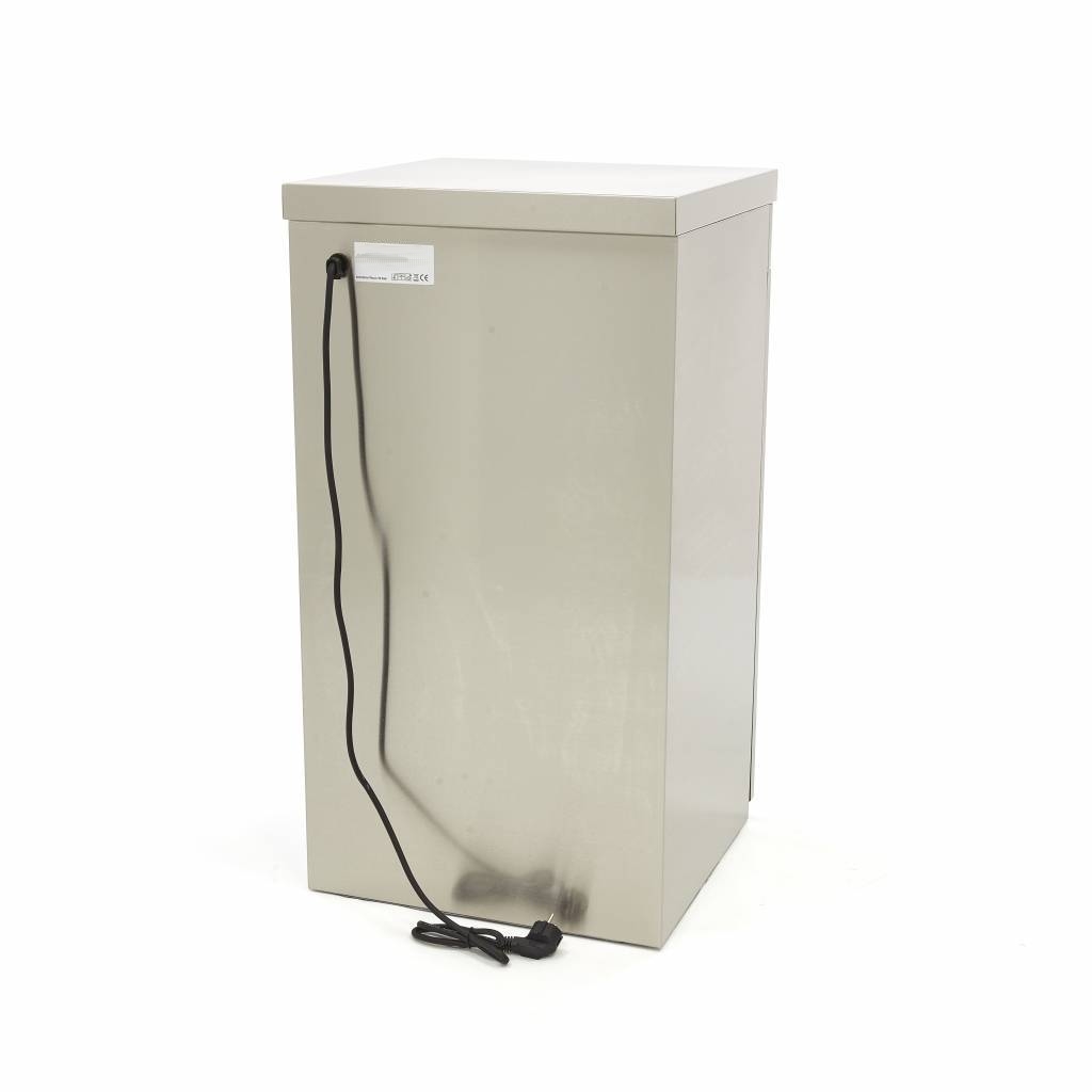 Chauffe-assiettes Professionnel Inox – 60 pièces – Plateau ∅32 cm – Image 3