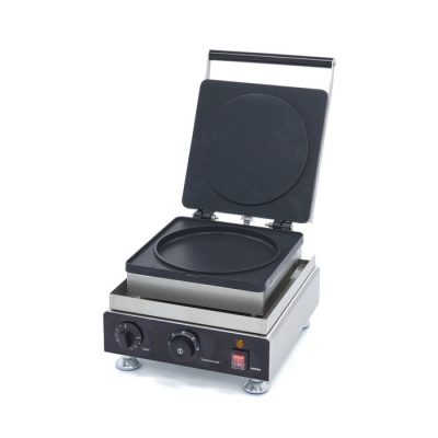 Appareil à pancakes professionnel 25 pièces inox Ø4,5 cm