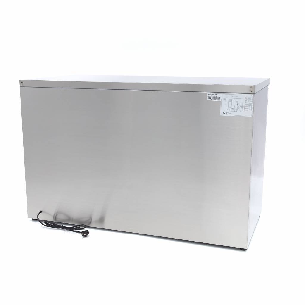 Réfrigérateur de Comptoir 3 Portes Inox - 218 Litres Net & Froid Ventilé – Image 5